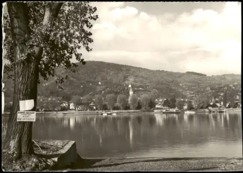 Postcard Plintenburg Visegrád Blick über die Donau auf Visegrád 1975