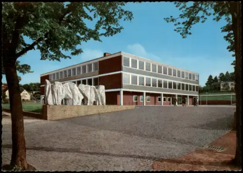 Ansichtskarte Sankt Wendel St. Wendel Realgymnasium 1965