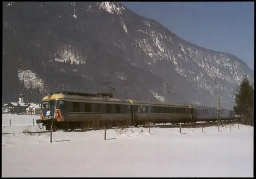 Ansichtskarte Oberaudorf Elektro-Schnelltriebwagenzug 4010 018-2 1991