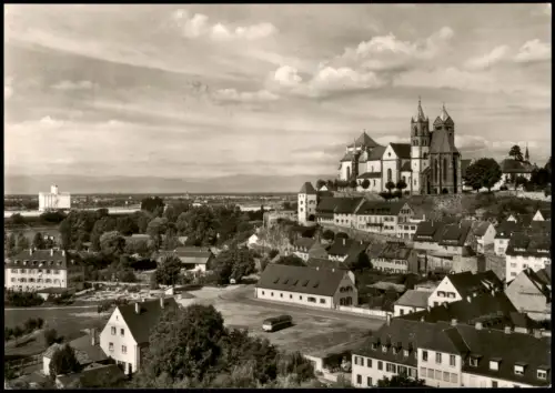 Breisach (Rhein) Blick auf Breisach am Rhein mit St. Stephansmünster 1970