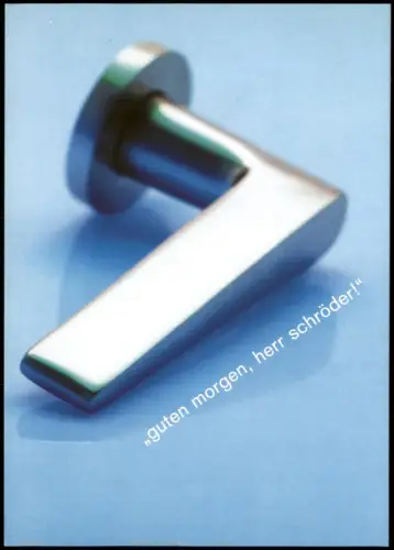 Tiergarten-Berlin Wilhelm Wagenfeld Türdrücker (Modell 1953/54) 2000