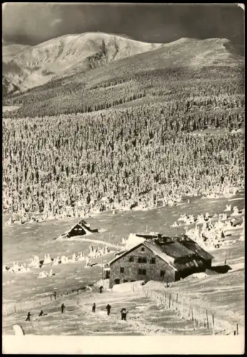 Spindlermühle Špindlerův Mlýn | Spindelmühle Klínová bouda  Riesengebirge 1957