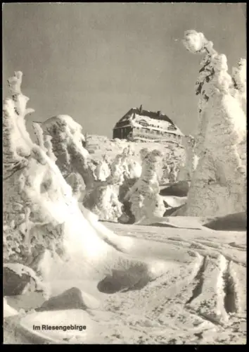 Hirschberg (Schlesien) Jelenia Góra  im Riesengebirge im Winter 1960