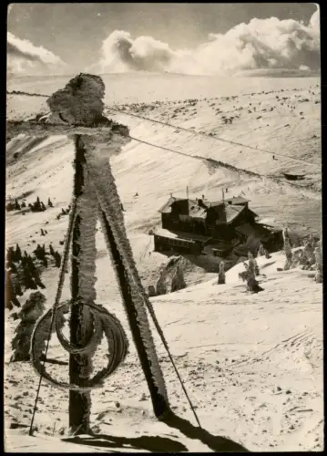 Spindlermühle Špindlerův Mlýn | Spindelmühle (Elbfallbaude), Krkonoše 1957