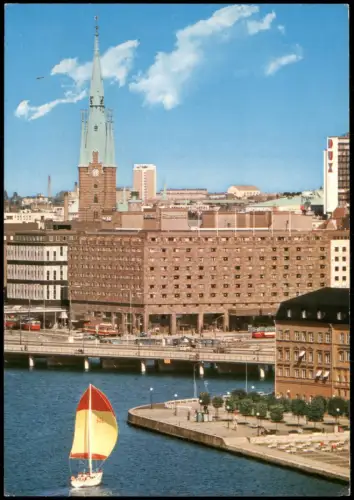 Postcard Stockholm Sheraton-Stockholm Hotel am Tegelbacken 1979