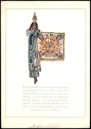 Standarte des Leibdragonerregiments (2. Großherzoglich-Hessisches) Nr. 24 1960