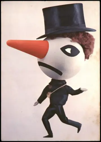 Ansichtskarte  Werbepostkarte Tyzine (Pfizer) mit Maskottchen 1965