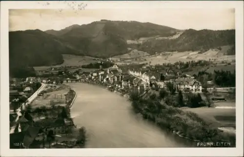Ansichtskarte Frohnleiten Stadtblick 1930  Steiermark b. Graz