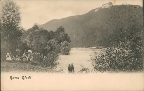 Ansichtskarte  Künstlerkarte Gemälde Kunstwerke Rana-Riedl 1913