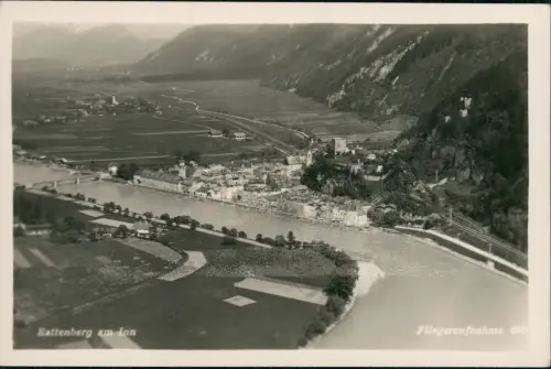 Ansichtskarte Rattenberg Tirol Luftaufnahme Fliegeraufnahme 1930
