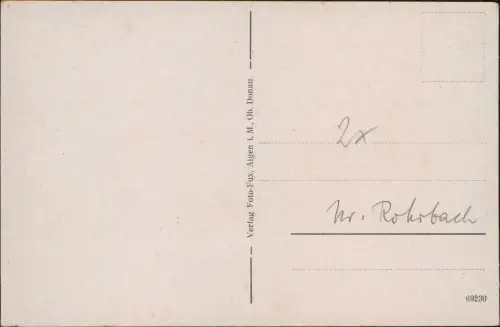 Ansichtskarte Aigen a.Inn-Bad Füssing Totale 1934