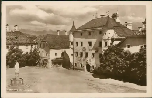 Ansichtskarte Tamsweg im Lungau Markt und Rathaus 1931