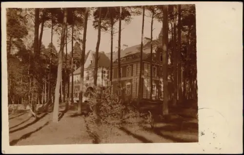 Ansichtskarte Eberswalde Sanatorium 1927