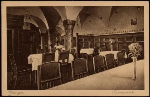 Ansichtskarte Göttingen Ratsweinstube 1922