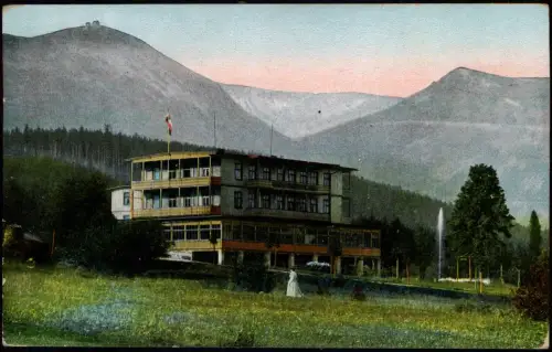 Landeshut (Schlesien) Kamienna Góra Kaiser Friedrichbaude 1909  Riesengebirge