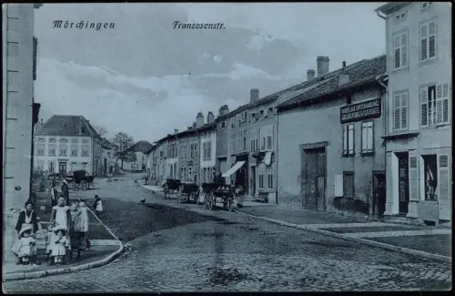 CPA Mörchingen Morhange Franzosenstraße 1913