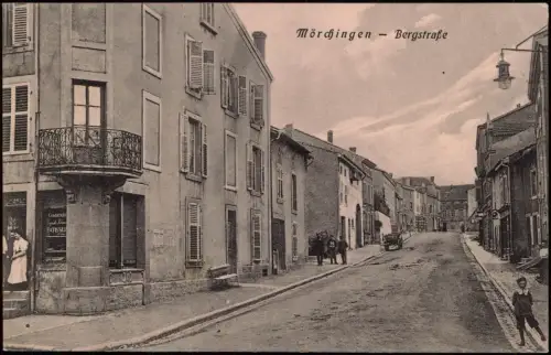 CPA Mörchingen Morhange Bergstraße - Patiserrie 1911  Lothringen Lorraine