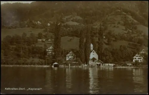 Ansichtskarte Kehrsiten-Stansstad Dorf Kaplanei 1926