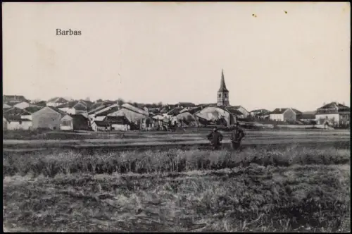 CPA Barbas Partie an der Stadt 1917