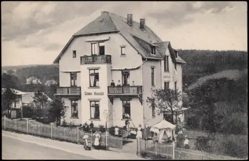 Ansichtskarte Bad Elster Villa Schöne Aussicht 1908