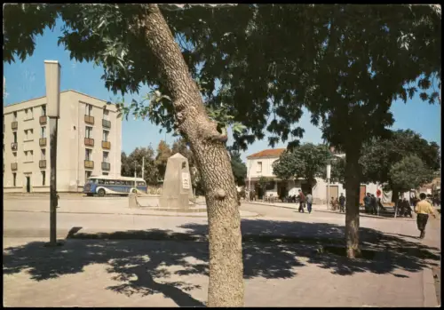 Postcard Souq Ahras سوق أهراس Place des Martyrs, Souk Ahras 1970