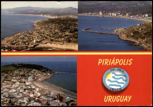 Postcard Piriápolis Mehrbildansicht Piriápolis, Uruguay 2007