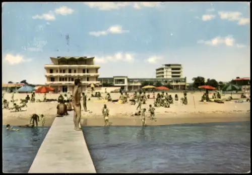 Slantschew Brjag Sonnenstrand Слънчев бряг (Slanchev bryag)   Badestrand 1964