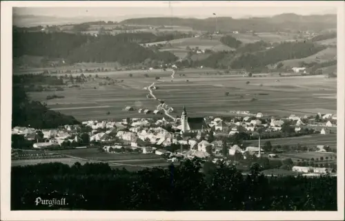 Ansichtskarte Purgstall Totale 1930