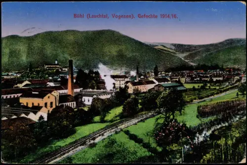 Bühl (Lauchtal) Panorama mit Industrieanlagen