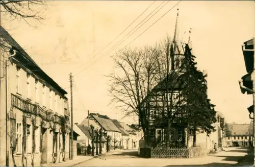 Ansichtskarte Lieberose Straßenszene Fotokarte 1963  Kr. Beeskow