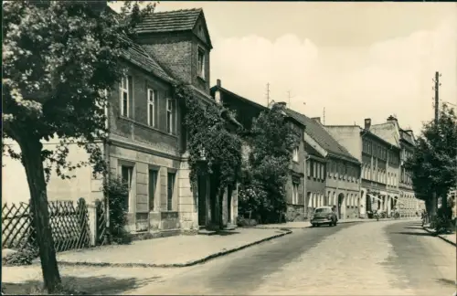 Ansichtskarte Lieberose Cottbuser Straße Wartburg Fotokarte 1964  Kr. Beeskow