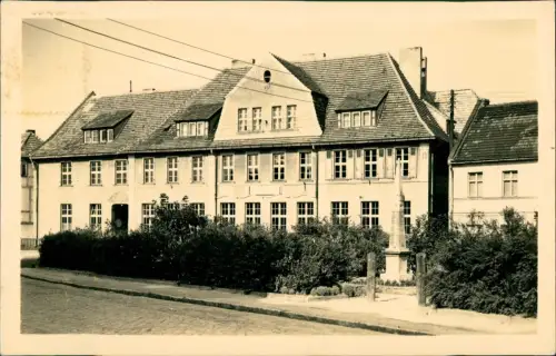 Ansichtskarte Lieberose Polytechnische Oberschule 1963