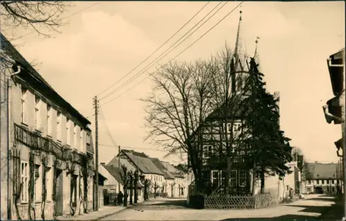 Ansichtskarte Lieberose Straßenszene Fotokarte 1963