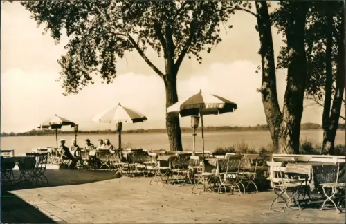 Ansichtskarte Rangsdorf Strandbad Seebad Kasino Fotokarte 1969