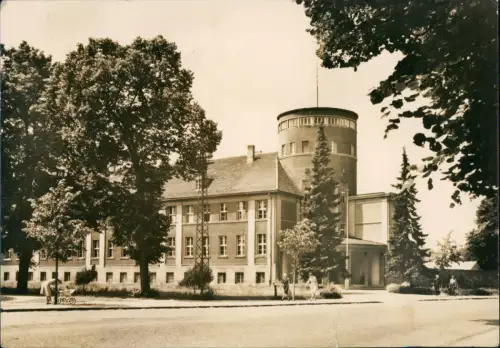 Ansichtskarte Wriezen (Oder) Polytechnische Oberschule 1968