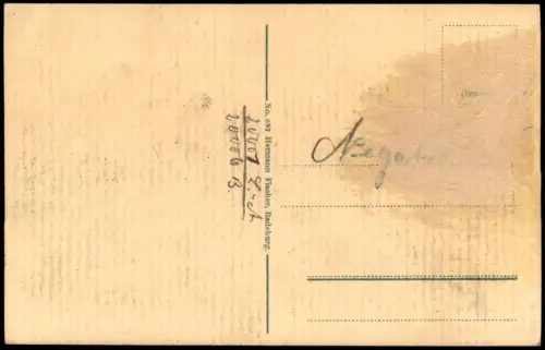 Ansichtskarte Radeburg Promenade mit Springbrunnen. 1912