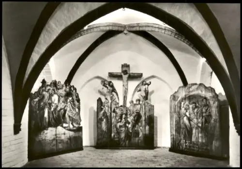 Neuzelle Gotische Kapelle in der Katholischen Pfarrkirche Neuzelle 1989