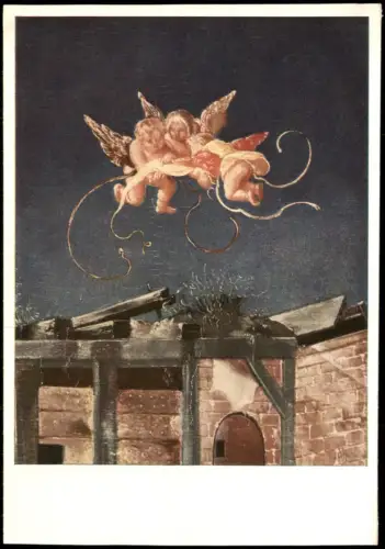 Singende Engel (Detail aus 'Die Geburt Christi' von Albrecht Altdorfer) 1960