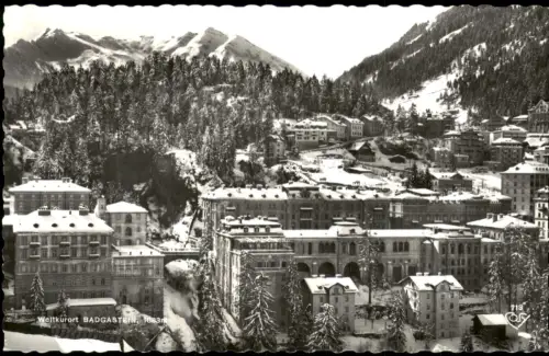 Ansichtskarte Bad Gastein Panorama von Bad Gastein im Winter 1963