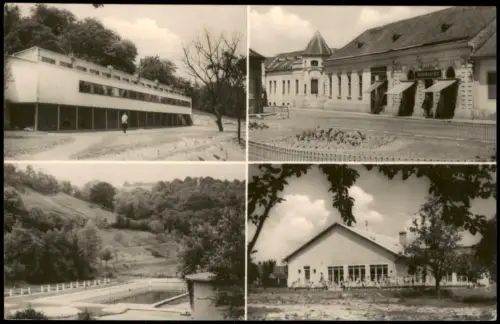 Postcard Szászvár 4 Bild Karte 1962