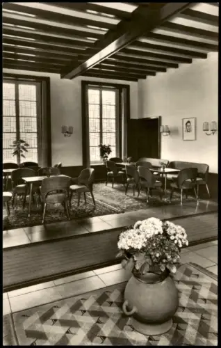 Bad Brambach Vestibül im Joliot-Curie-Heim, Staatliches Radiumbad Brambach 1962