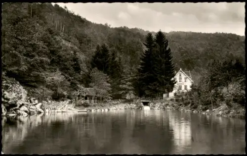 Ansichtskarte Badenweiler Kaffee-Restaurant Bergmannsruhe 1961