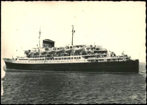 Ansichtskarte  Passagierschiff Flandre 1952