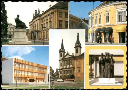 Postcard Steinamanger Szombathely Ansichten aus Szombathely 1983
