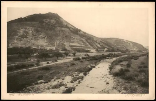 Ansichtskarte Bad Neuenahr-Ahrweiler Ahrlandschaft mit Landskrone 1910