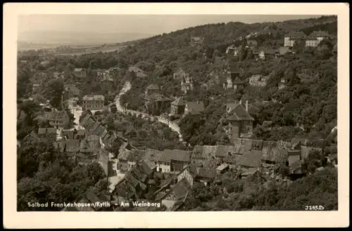 Ansichtskarte Bad Frankenhausen Am Weinberg 1956