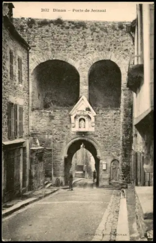 CPA Dinan Porte de Jerzual 1915