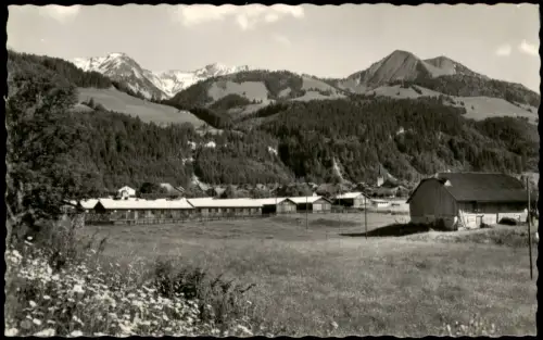 Ansichtskarte Grandvillard Camp D.C.A. und Les Vanils 1965