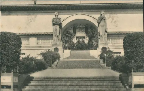 Ansichtskarte Darmstadt Künstlerkolonie Eingang 1912