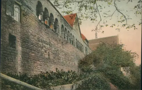 Ansichtskarte Bad Wimpfen Kaiserpfalz. colorierte AK 1908